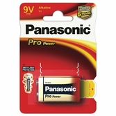 PANASONIC - Piles Alcaline Pro Power 9V-6LR61 X 1