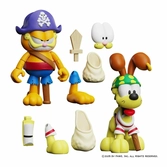 Garfield  pack 2 figurines pirate garfield and pirate odie