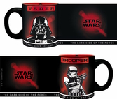 STAR WARS - Set 2 Mini-Mugs - Vador & Trooper
