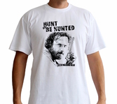 The walking dead - t-shirt hunt or be hunted (l)