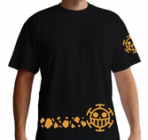One piece - t-shirt basic homme trafalgar new world (xl)