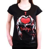 THE WALKING DEAD - T-Shirt I Love Daryl (L)