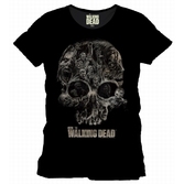 THE WALKING DEAD - T-Shirt Walker Skull (L)