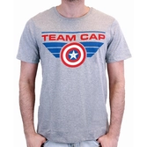 CIVIL WAR - T-Shirt TEAM CAP - Grey (S)