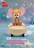 Tom and jerry - bath time pull black car- set 6 fig. blind box 5cm