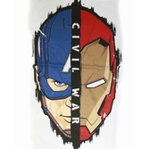 CIVIL WAR - T-Shirt Cap/Iron (L)