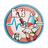 Borderlands - 4 dessous de verres gravés en métal