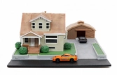 Fast & furious - nano diorama maison de dom toretto