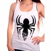 SPIDERMAN - T-Shirt Top Tank Logo - GIRL (M)