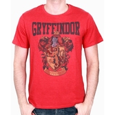 HARRY POTTER - T-Shirt Griffindor School - Red (L)