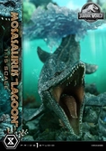 Jurassic world statuette legacy museum collection 1/15 mosasaurus "lagoon" bonus version 57 cm