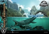 Jurassic world statuette legacy museum collection 1/15 mosasaurus "lagoon" bonus version 57 cm