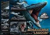 Jurassic world statuette legacy museum collection 1/15 mosasaurus "lagoon" bonus version 57 cm