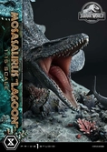 Jurassic world statuette legacy museum collection 1/15 mosasaurus "lagoon" bonus version 57 cm