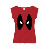 DEADPOOL - MARVEL T-Shirt Eyes - GIRL (M)
