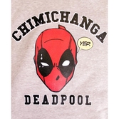 DEADPOOL - MARVEL T-Shirt Chimichanga - Grey (M)