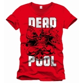 DEADPOOL - MARVEL T-Shirt Jump - Red (M)