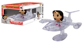 DC UNIVERS - Bobble Head POP RIDES N° 16 - Wonder Woman Invisble Jet