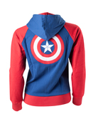 MARVEL - Sweatshirt Captaim America Shield Logo - GIRL (L)