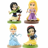 Disney princess - enchanted series -assortiment 6 figurines blind box