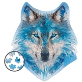 Puzzle en bois – loup sauvage – 500 pcs (25 pcs uniques)