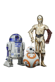 Figurines STAR WARS 7 Tri-pack R2-D2/C-3PO/BB-8 ARTFX 1/10