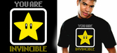 Geek collection - t-shirt you are invincible (xl)