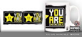 Geek collection - mug 325 ml - you are invincible