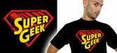 GEEK Collection - T-Shirt SUPERGEEK (XL)