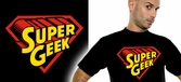 GEEK Collection - T-Shirt SUPERGEEK (L)