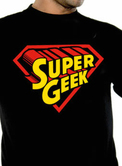 GEEK Collection - T-Shirt SUPERGEEK (M)