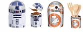 STAR WARS - Boites de Rangement BB-8 / R2-D2 (Set de 2 Pces)