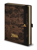 ZELDA - Notebook A5 Premium - Hyrule Map