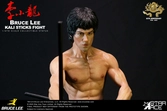 Opération dragon my favourite movie statuette 1/6 bruce lee kali sticks fight normal basement version 30 cm