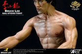 Opération dragon my favourite movie statuette 1/6 bruce lee kali sticks fight normal basement version 30 cm