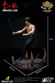Opération dragon my favourite movie statuette 1/6 bruce lee kali sticks fight normal basement version 30 cm