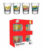 SIMPSONS - Shot Glass - Quotes