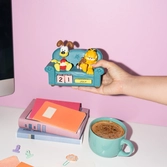 Garfield calendrier perpétuel 3d