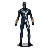 Dc multiverse figurine static shock (trial by fire) (gold label) 18 cm