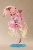 Hatsune miku amp statuette pvc newley written sakura miku sakura dress ver. 21 cm