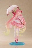Hatsune miku amp statuette pvc newley written sakura miku sakura dress ver. 21 cm
