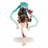 Hatsune miku statuette pvc fashion outdoor ver. 18 cm