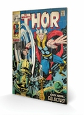 MARVEL - Impression sur Bois 40X59 - Thor Galactus