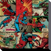 MARVEL COMICS - Canvas 40X40 - Spiderman Squares