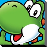 NINTENDO - Canvas 40X40 - Super Mario : Yoshi