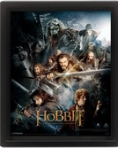 THE HOBBIT - 3D Lenticular Poster 26X20 - Dark Montage