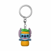 Lilo & stitch - pocket pop keychains - stitch dans un ananas