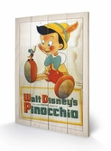 DISNEY - Impression sur Bois 40X59 - Pinocchio Conscience