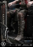 Throne legacy god of war series statuette 1/3 ragnarok master thyself kratos 67 cm