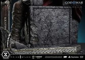 Throne legacy god of war series statuette 1/3 ragnarok master thyself kratos 67 cm